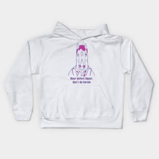 BoJack high Kids Hoodie